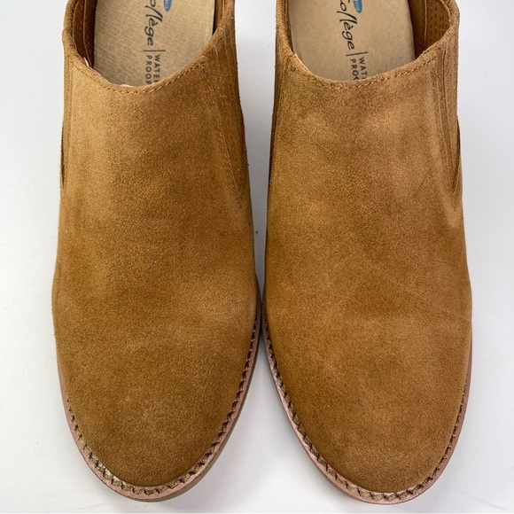 NWOT Aqua College Women’s Brown Suede Nan Waterproof‎ Mules Size 10M - Picture 4 of 11